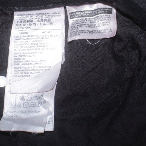 Levi's Women's Black High Rise Skinny Jeans Size 28