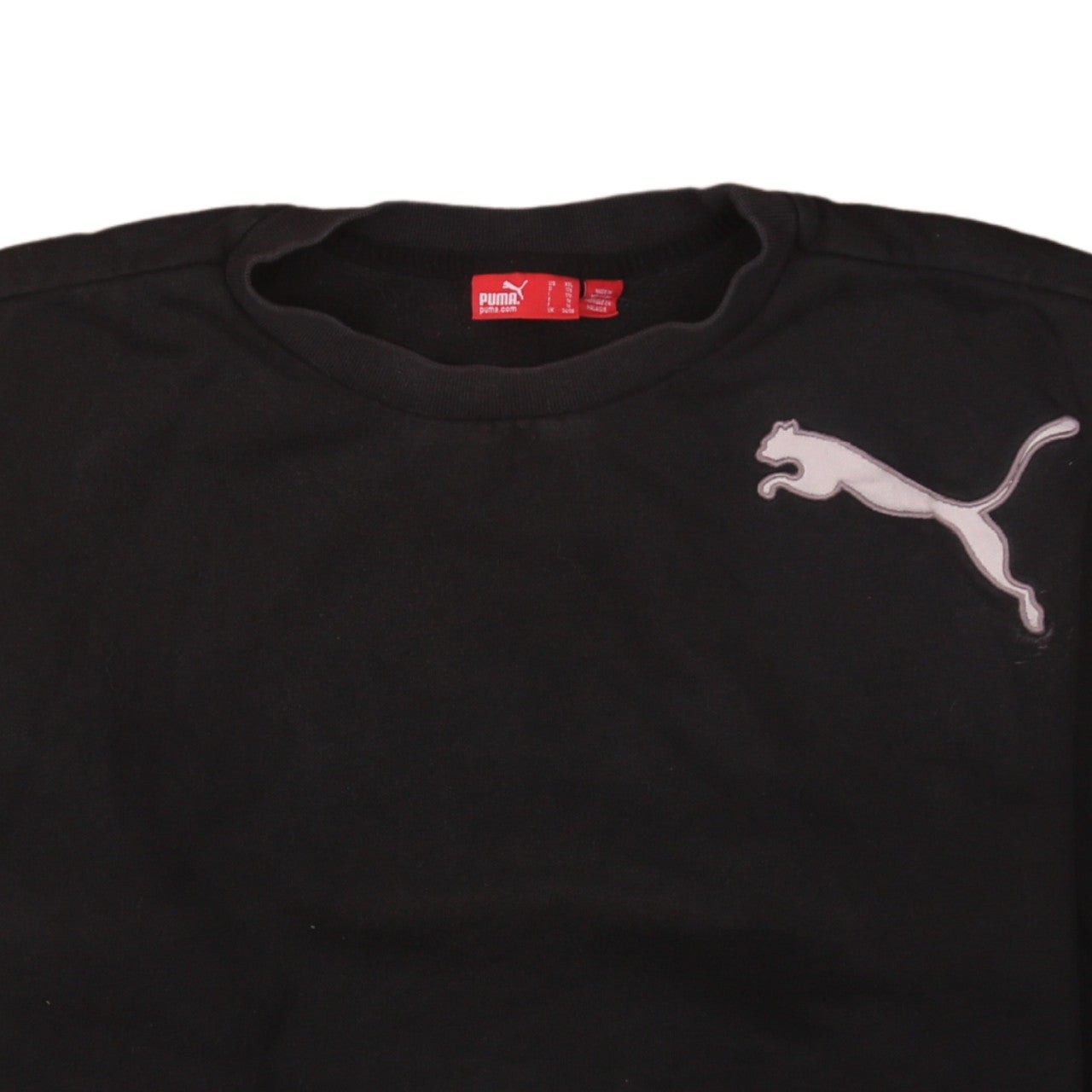 Puma Men's Black 2XL Crew Neck Pullover Sweatshirt