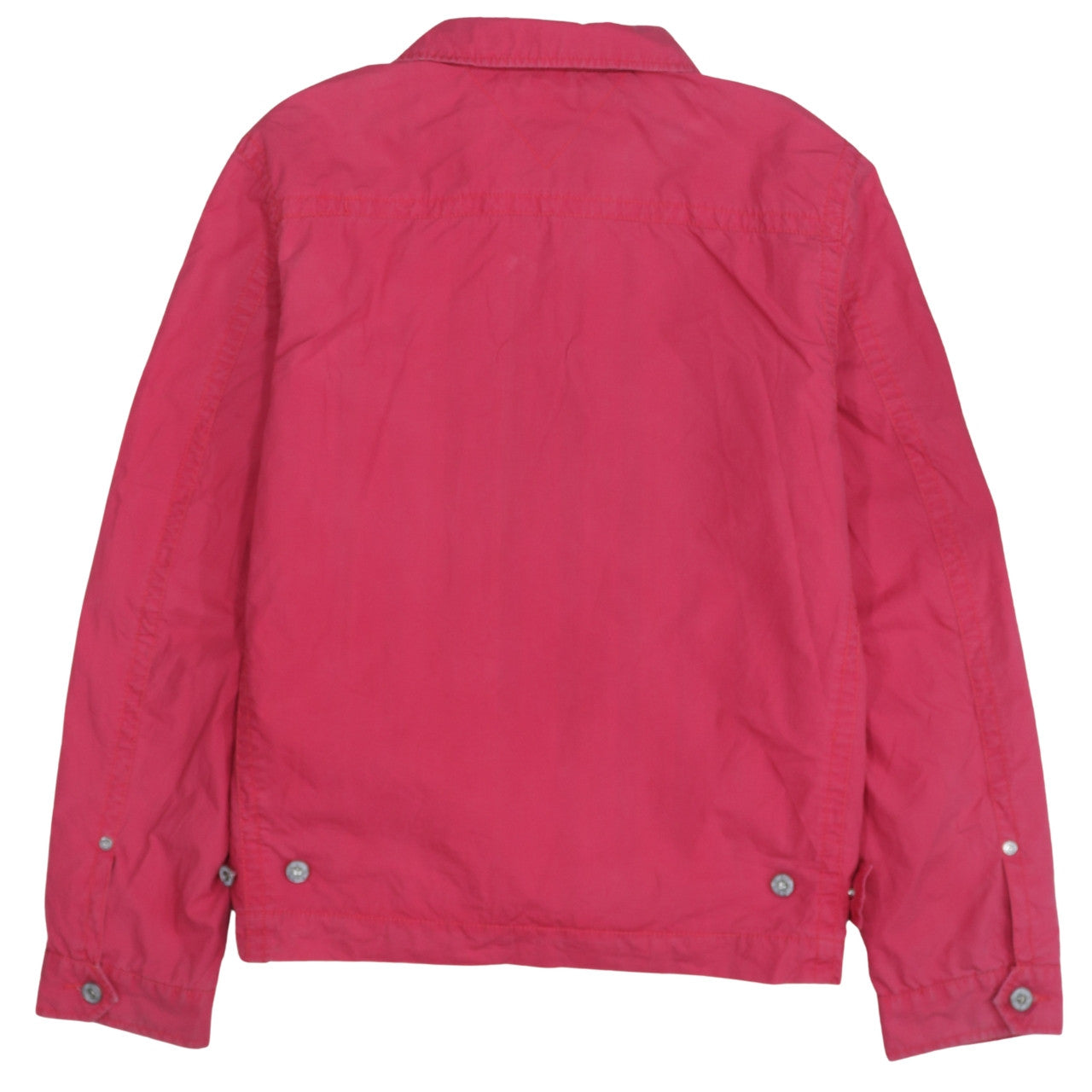 Tommy Hilfiger Denim Men's Pink Cotton Full Zip Jacket L