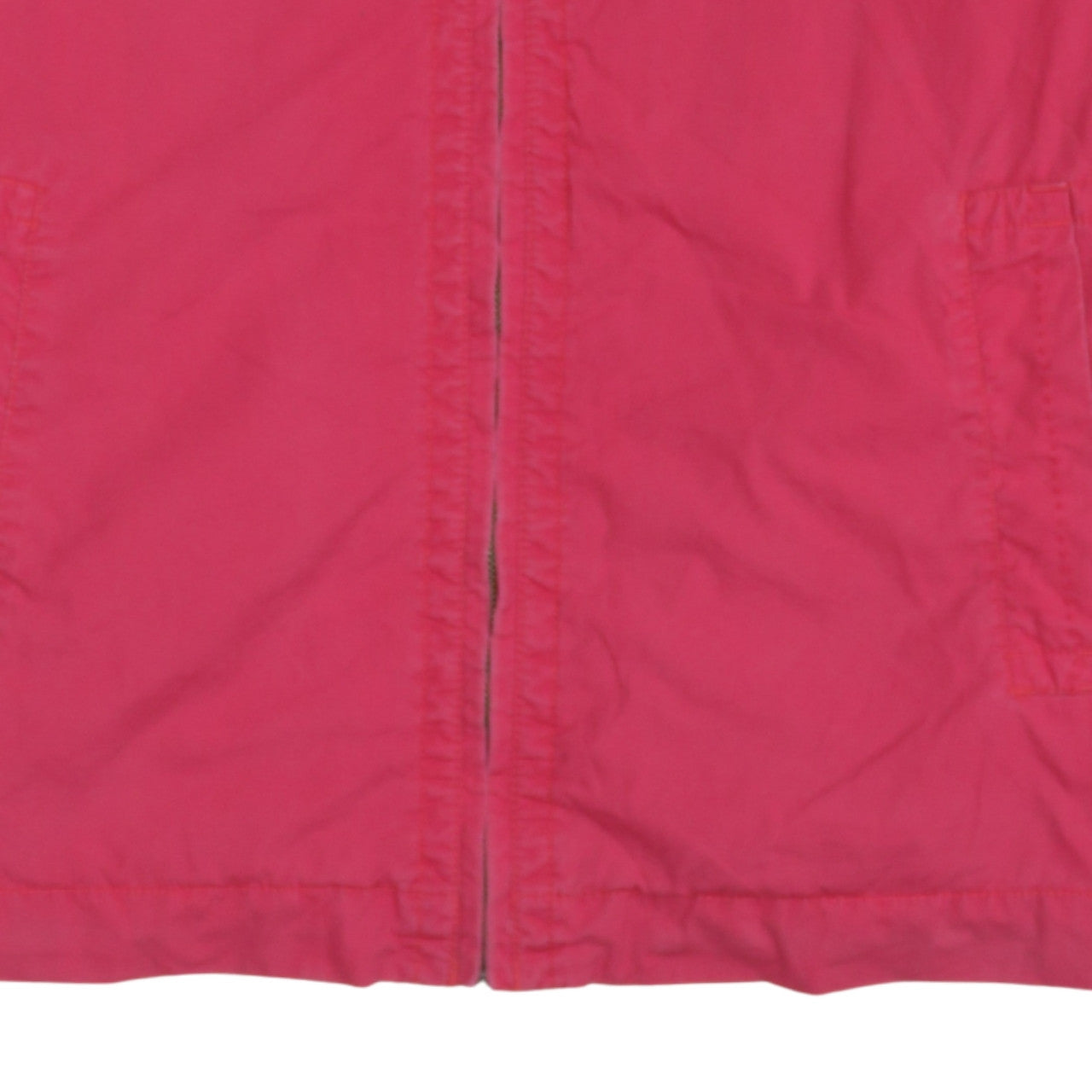 Tommy Hilfiger Denim Men's Pink Cotton Full Zip Jacket L