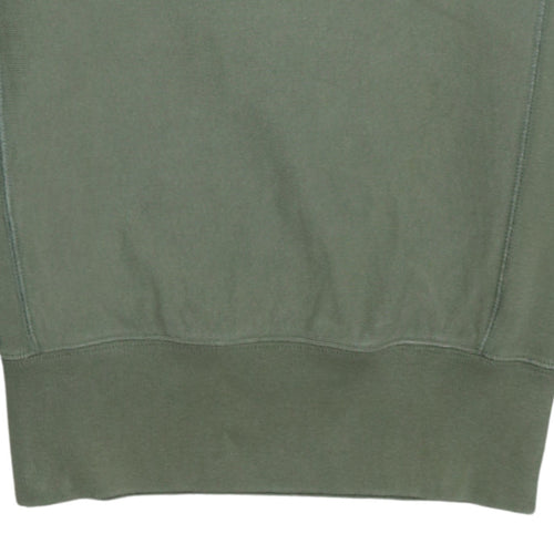 Champion Men's Green Small Reverse Weave Pullover Sweatshirt