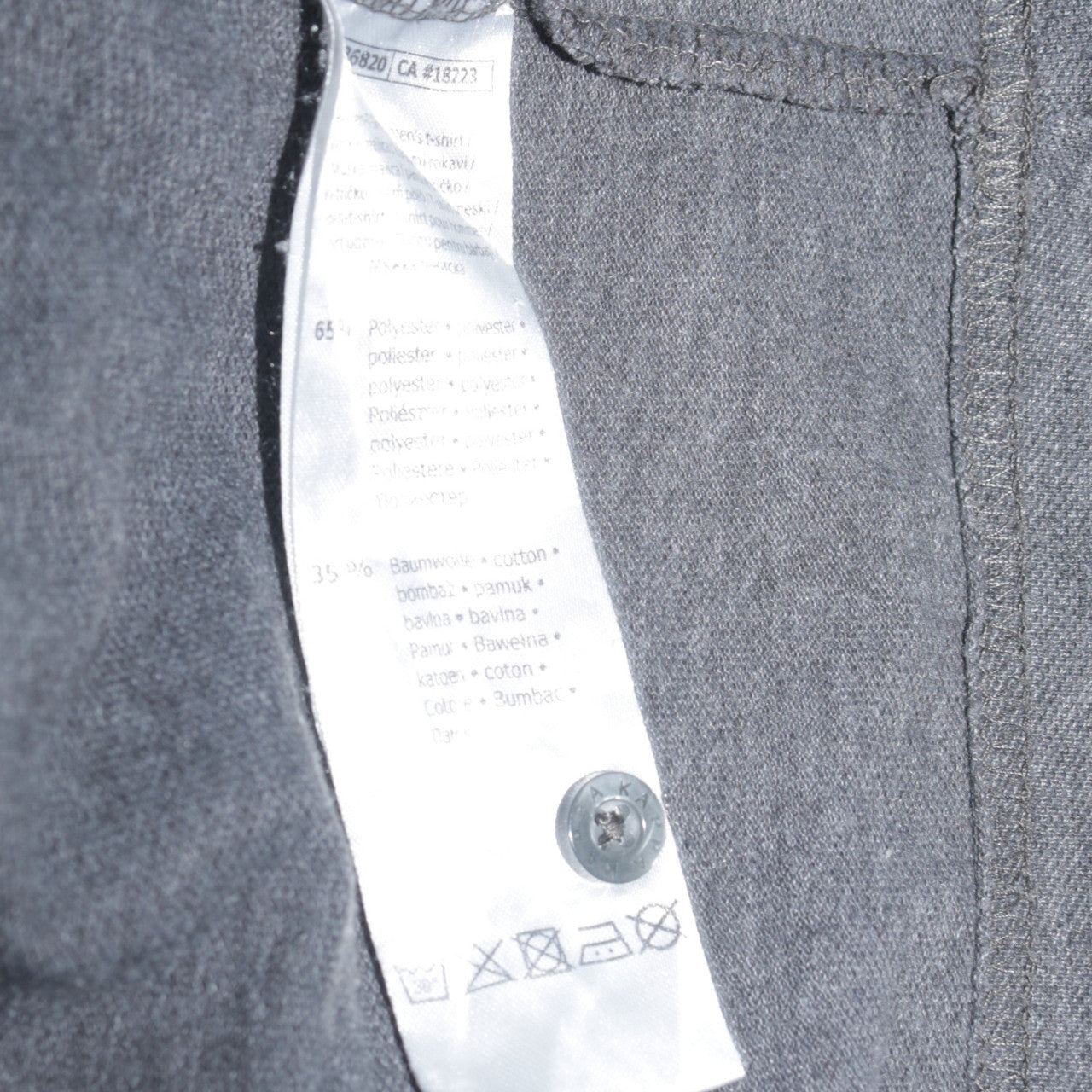 Kappa Men's Grey Polo Shirt XL Regular Fit Short Sleeve Casual Top