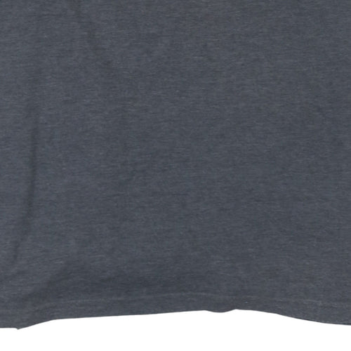 Kappa Men's Grey Polo Shirt XL Regular Fit Short Sleeve Casual Top