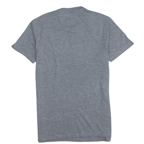 Hilfiger Denim Men's Grey Cotton Regular Fit Short Sleeve Polo S