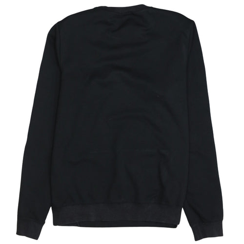 Calvin Klein Jeans Boys Black Logo Pullover Sweatshirt Size 16