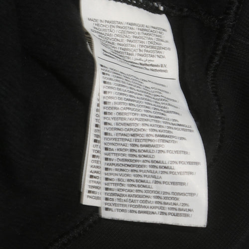 Nike Men's Black Full Zip Hoodie L Fleece Sportswear