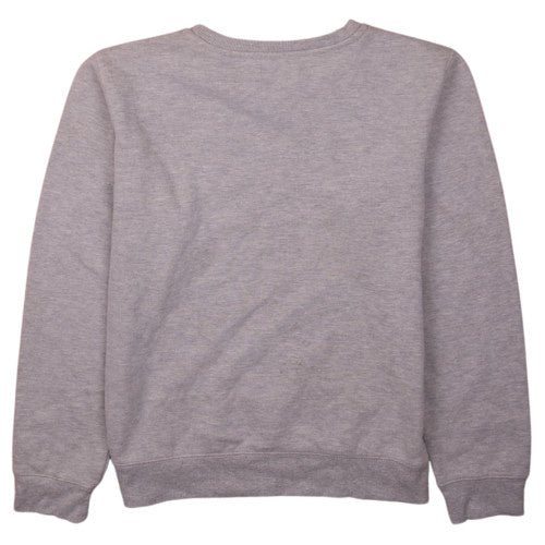 Champion Boys Grey XL Crew Neck Pullover Sweatshirt Logo Print