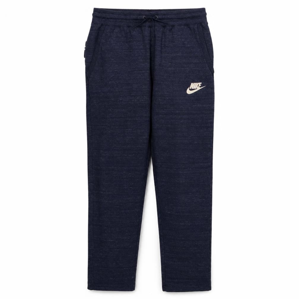 Front view of Nike Men's Blue Jogger Trousers L Regular Fit Cotton Blend