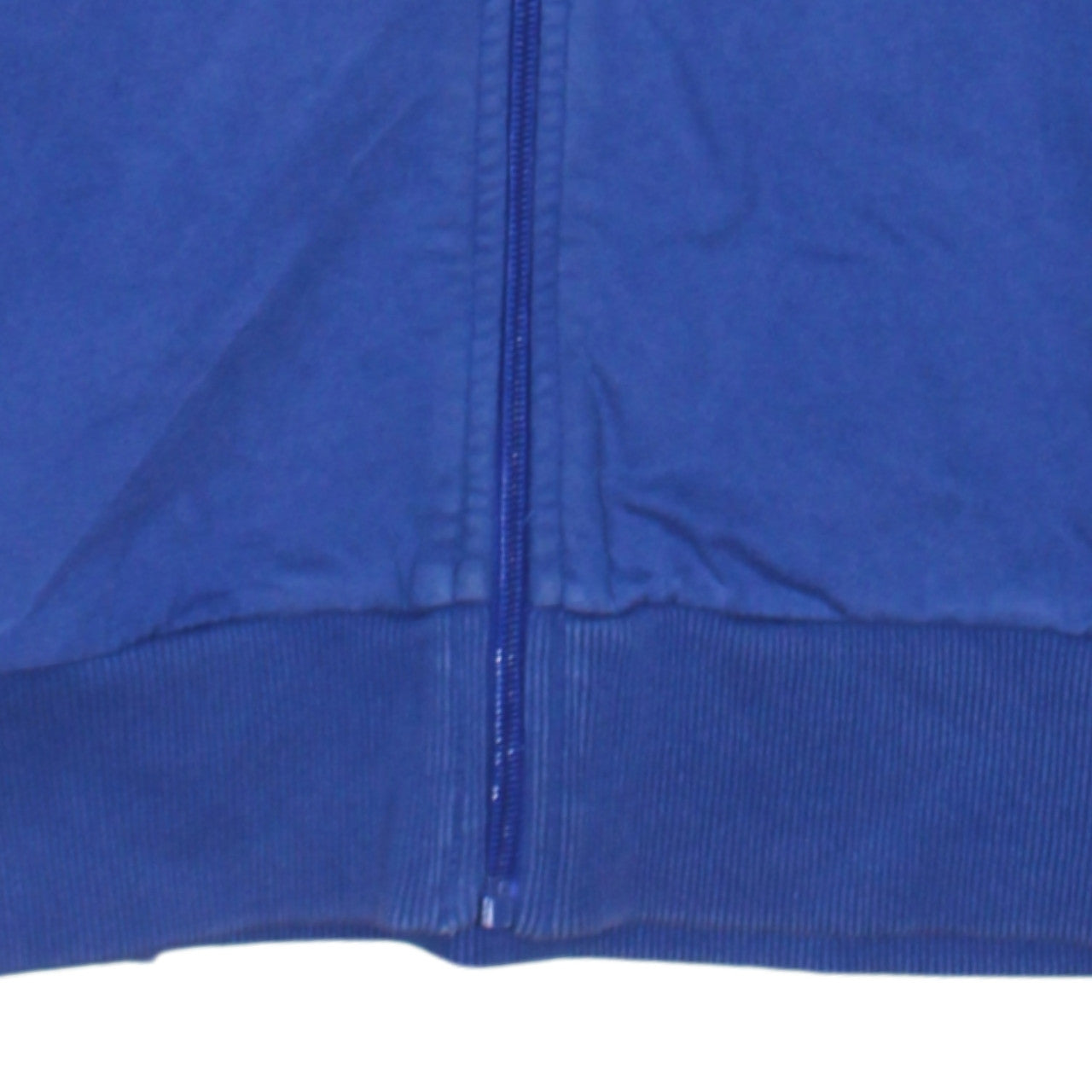 Hugo Boss Men's Blue Cotton Track Jacket Size M Full Zip Lightweight