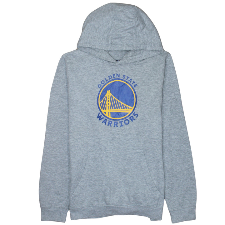 NBA Youth Boys Grey Golden State Warriors Pullover Hoodie Sweatshirt XL 18/20