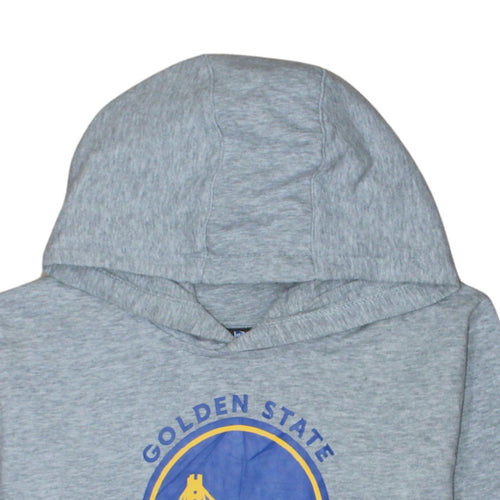 NBA Youth Boys Grey Golden State Warriors Pullover Hoodie Sweatshirt XL 18/20