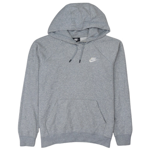 Nike Women’s Grey Pullover Hoodie Small Cotton Blend Sweatshirt