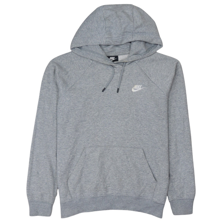 Nike Women’s Grey Pullover Hoodie Small Cotton Blend Sweatshirt