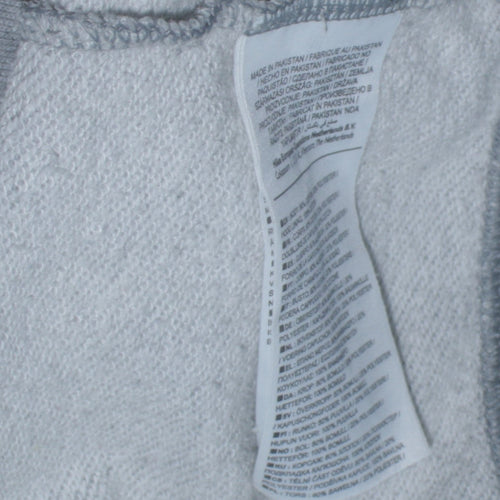 Nike Women’s Grey Pullover Hoodie Small Cotton Blend Sweatshirt