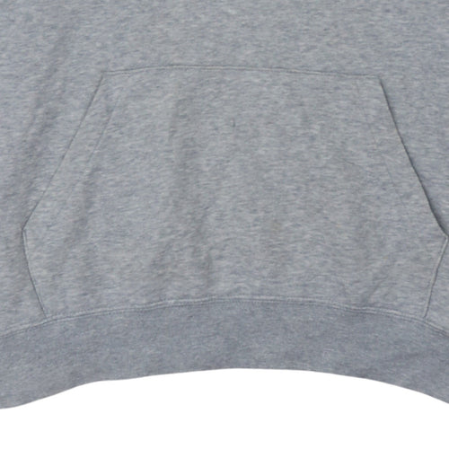 Nike Women’s Grey Pullover Hoodie Small Cotton Blend Sweatshirt