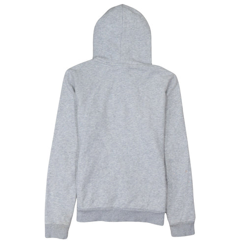 Puma Womens Grey Hoodie Size 14 Pullover Logo Hooded Sweatshirt