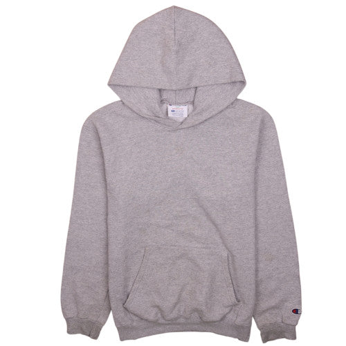 Champion Boys Grey YL Pullover Hoodie Fleece Eco Authentic