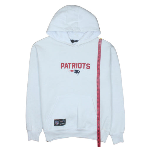 Primark Men’s White NFL Patriots Pullover Hoodie Size M
