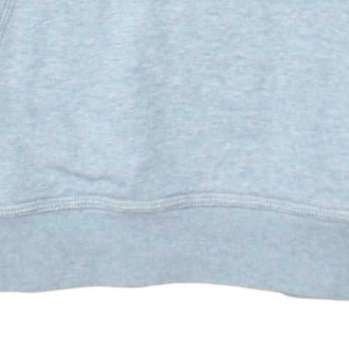 Nike Men's Grey Pullover Hoodie S Classic Fleece Cotton Blend
