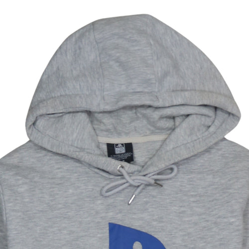 PlayStation Men's Grey Pullover Hoodie Size M Graphic Logo Gaming Sweatshirt