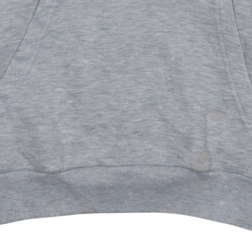 PlayStation Men's Grey Pullover Hoodie Size M Graphic Logo Gaming Sweatshirt