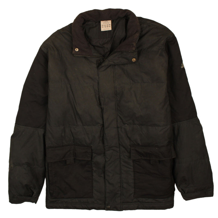 adidas Men's Black Puffer Jacket S Windproof Winter Coat