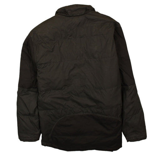 adidas Men's Black Puffer Jacket S Windproof Winter Coat