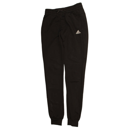 Adidas Womens Black XS Jogger Trousers Elastic Waist Activewear