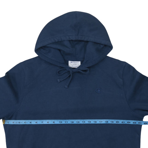 Champion Men's Blue Pullover Hoodie XL Fleece Sweatshirt