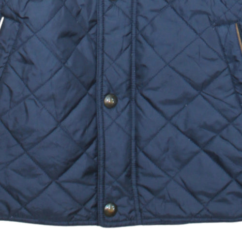 Polo Ralph Lauren Men's Blue Quilted Polyester Jacket Size L