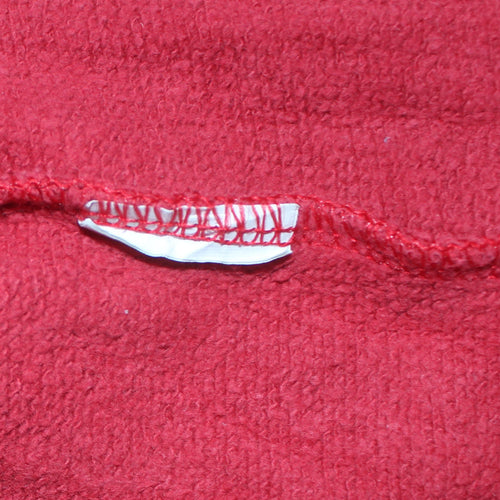 Levi's Boys Red Logo Crew Neck Sweatshirt Size 16 Regular Fit Cotton