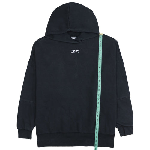 Reebok Women's Black Small Pullover Hoodie Sweatshirt