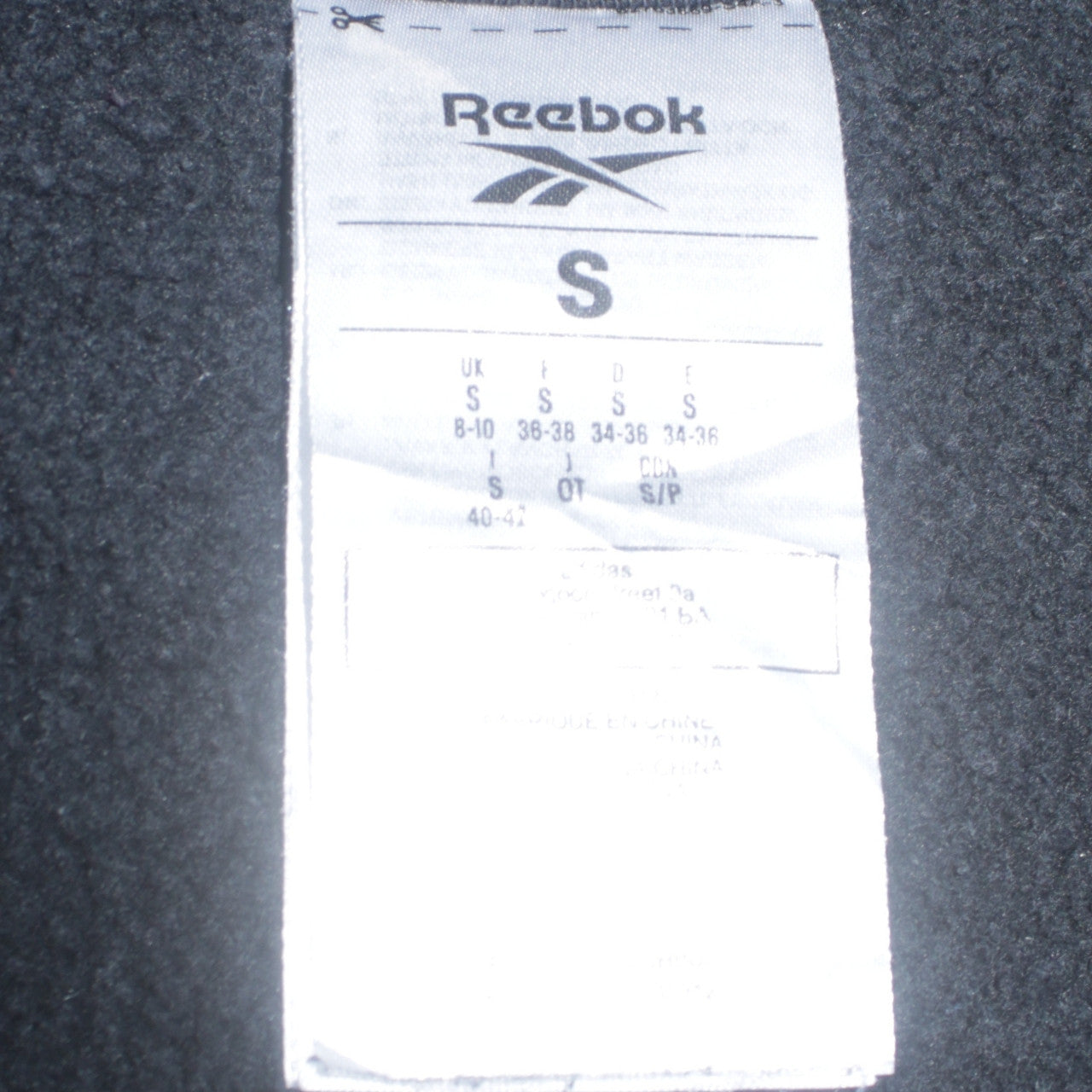 Reebok Women's Black Small Pullover Hoodie Sweatshirt