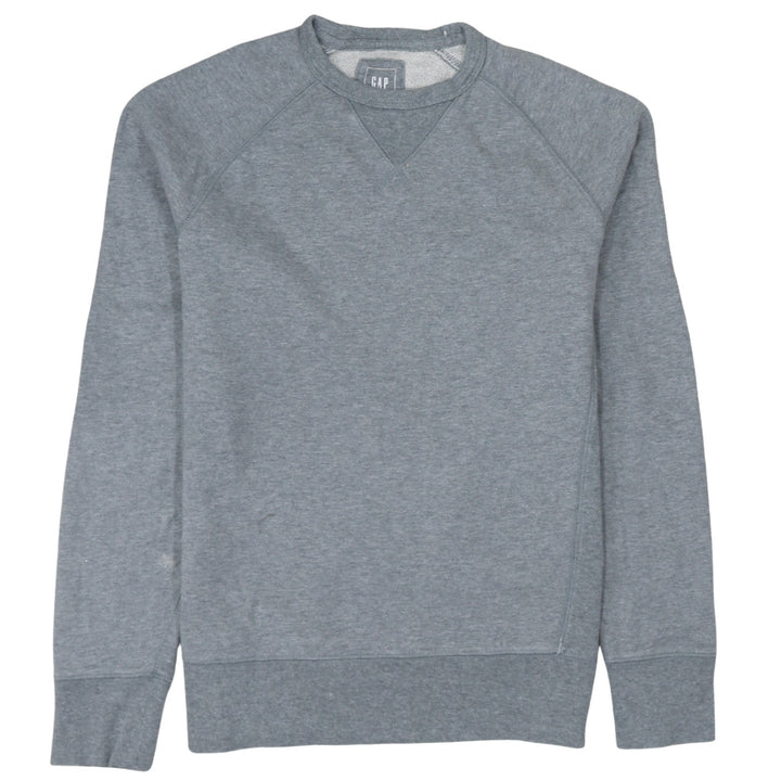 GAP Men's Grey Crew Neck Pullover Sweatshirt Size S