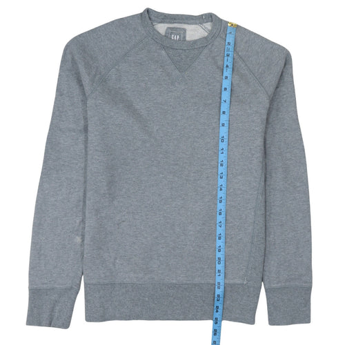 GAP Men's Grey Crew Neck Pullover Sweatshirt Size S