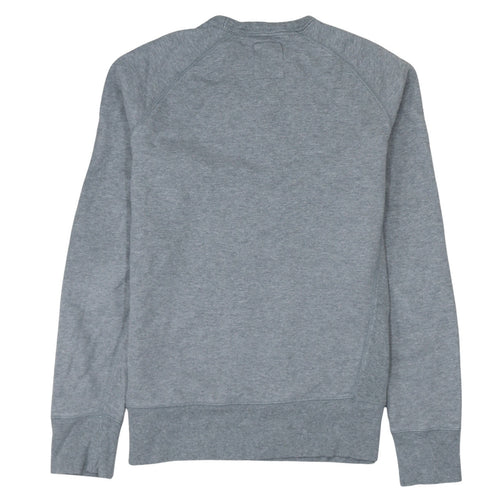 GAP Men's Grey Crew Neck Pullover Sweatshirt Size S