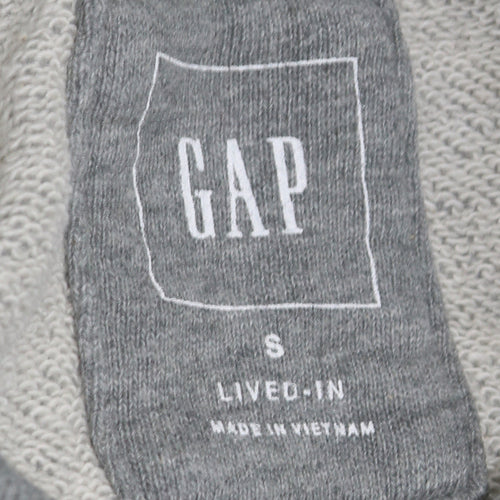 GAP Men's Grey Crew Neck Pullover Sweatshirt Size S