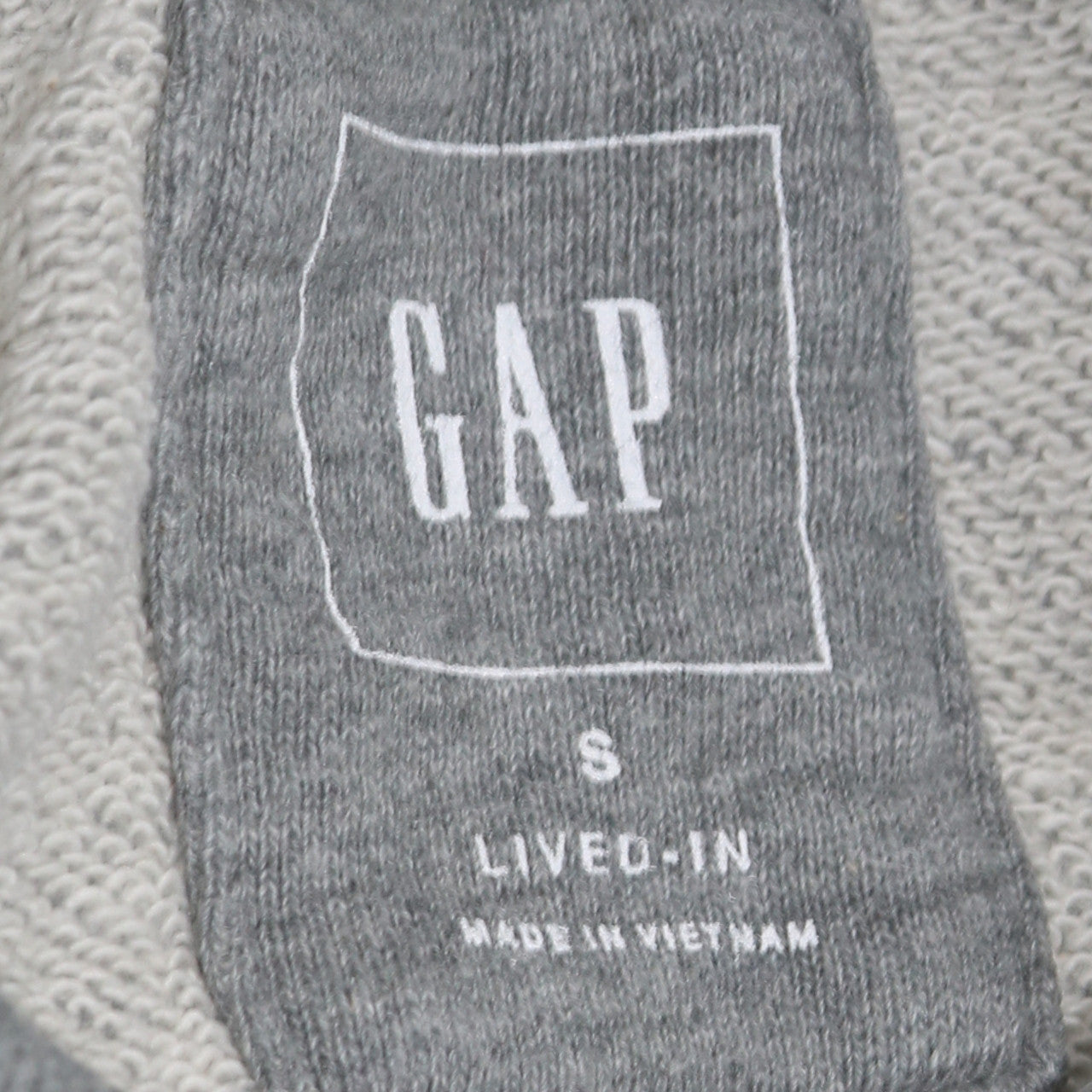 GAP Men's Grey Crew Neck Pullover Sweatshirt Size S