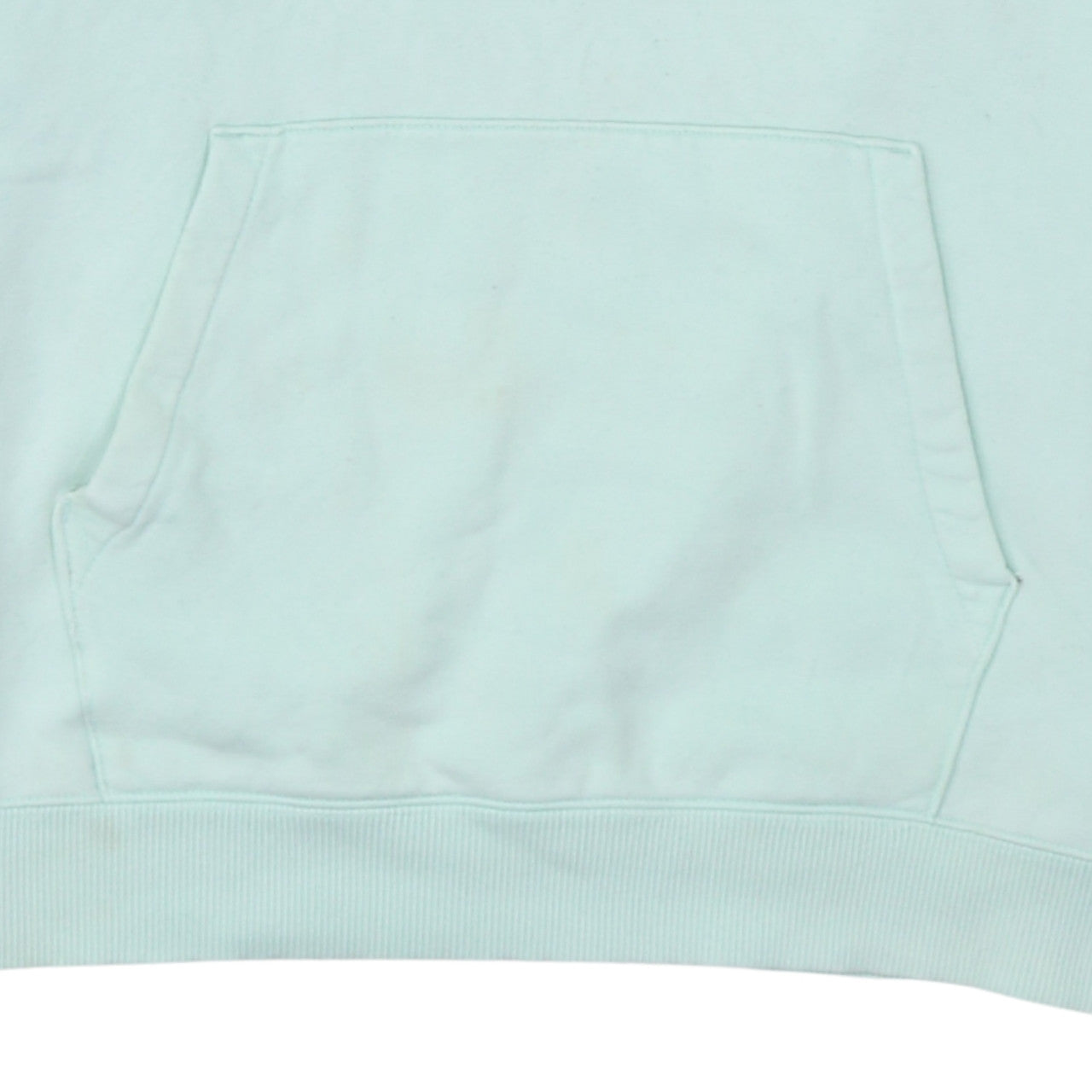 Champion Women Mint Green Large Pullover Hoodie with Logo Sleeves