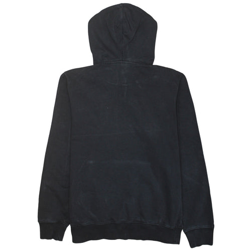 Timberland Men's Black Pullover Hoodie L Logo Outdoor Fleece