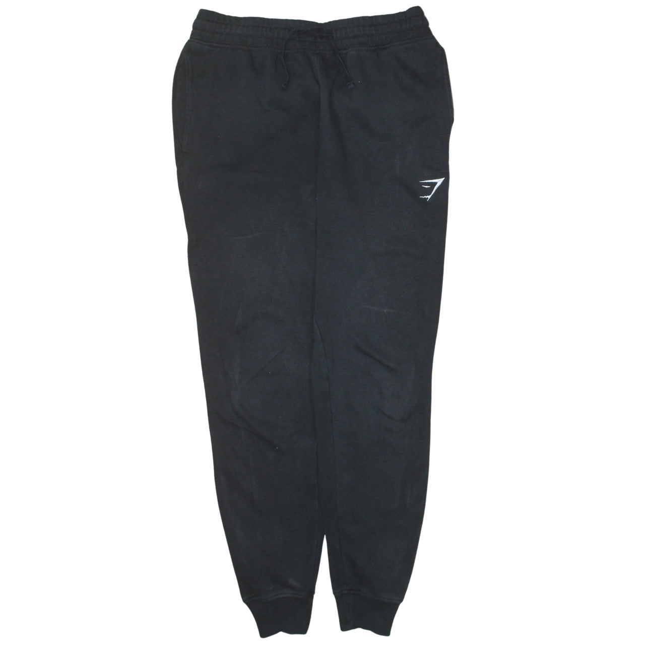 Gymshark Women Black Small Jogger Sweatpants 80% Cotton Casual Wear