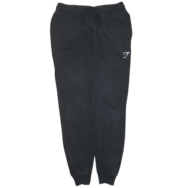Gymshark Women Black Small Jogger Sweatpants 80% Cotton Casual Wear