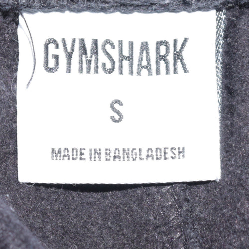Gymshark Women Black Small Jogger Sweatpants 80% Cotton Casual Wear