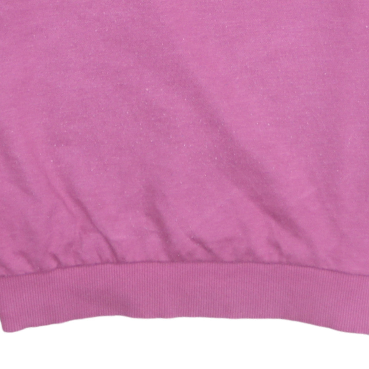Adidas Womens Pink Logo Crew Neck Pullover Sweatshirt Size 12-14
