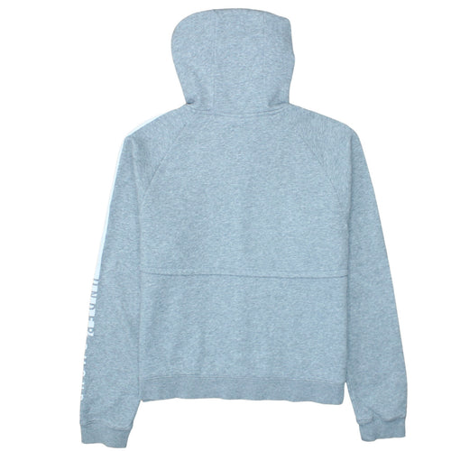 Under Armour Womens Grey Full Zip Hoodie Size L Loose Fit