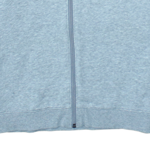 Under Armour Womens Grey Full Zip Hoodie Size L Loose Fit
