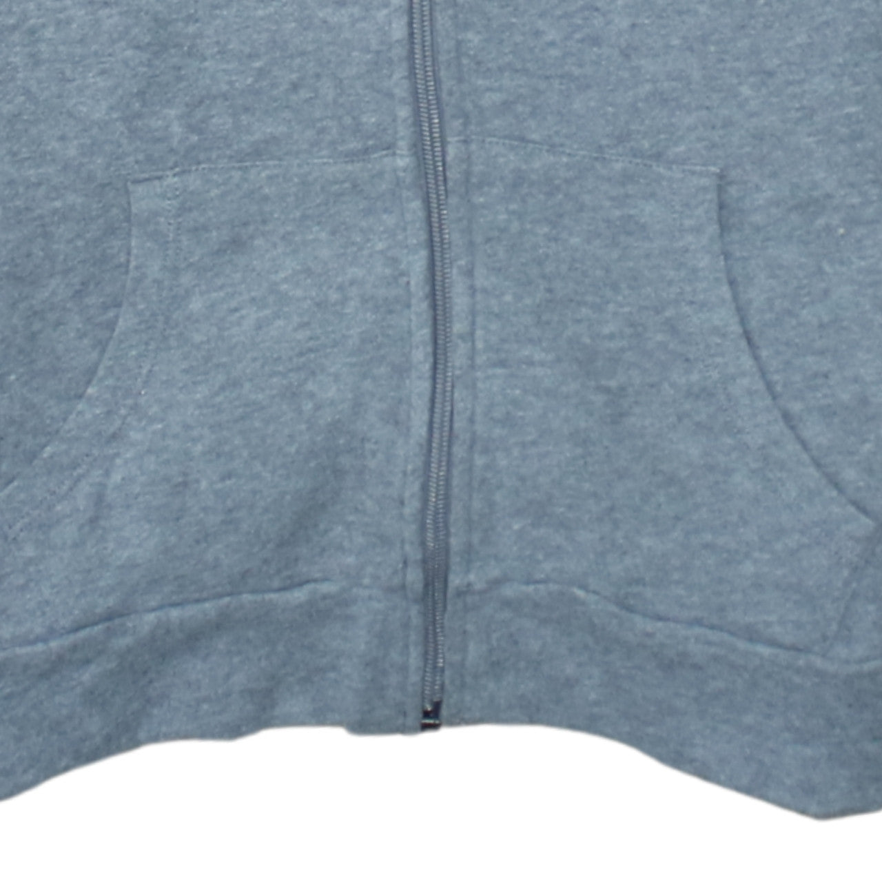 Hollister Womens Blue Full Zip Hoodie Small Cotton Blend Casual