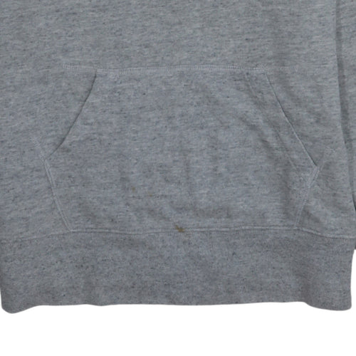 Levi's Women's Grey Pullover Hoodie XS Logo Print Cotton Blend