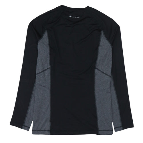 Champion Men’s Black Athletic Long Sleeve Training Top L