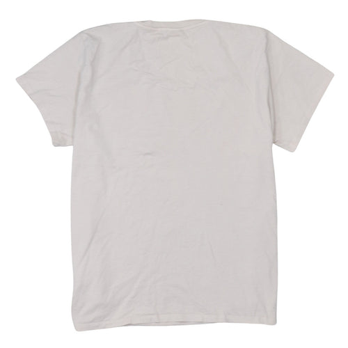 Levi's Women's Ivory Cotton Short Sleeve Crew Neck T-Shirt 2XL
